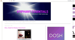 Desktop Screenshot of epiphanyessentials.blogspot.com