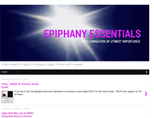 Tablet Screenshot of epiphanyessentials.blogspot.com