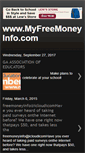 Mobile Screenshot of myfreemoneyinfo.blogspot.com