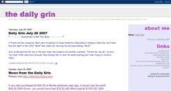 Desktop Screenshot of dailygrin.blogspot.com