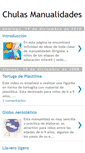 Mobile Screenshot of chulasmanualidades.blogspot.com
