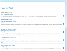 Tablet Screenshot of diet-how-to.blogspot.com