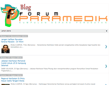 Tablet Screenshot of forumparamedik.blogspot.com