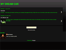 Tablet Screenshot of prevdreamcar.blogspot.com