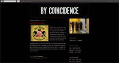 Desktop Screenshot of bycoincidence.blogspot.com