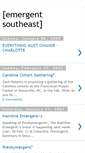 Mobile Screenshot of emergentsoutheast.blogspot.com