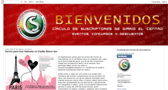 Desktop Screenshot of circulodesuscriptores.blogspot.com