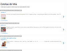 Tablet Screenshot of coisitasdekika.blogspot.com