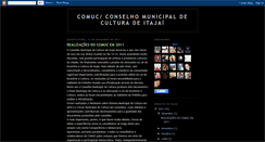 Desktop Screenshot of comucconselhomunicipalculturaitajai.blogspot.com