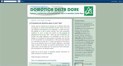Desktop Screenshot of domoticadeltadore.blogspot.com