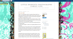 Desktop Screenshot of littlemomentsphoto.blogspot.com