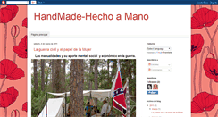 Desktop Screenshot of hand-made-hecho-a-mano.blogspot.com