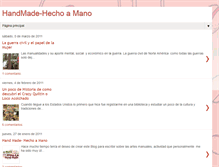 Tablet Screenshot of hand-made-hecho-a-mano.blogspot.com