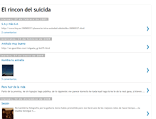 Tablet Screenshot of elrincondelsuicida.blogspot.com