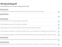 Tablet Screenshot of personuprof.blogspot.com