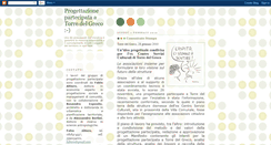 Desktop Screenshot of partecipata-mente.blogspot.com
