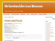 Tablet Screenshot of orientacionlosboscos.blogspot.com
