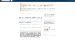 Desktop Screenshot of gracias-vuelvaprontos.blogspot.com