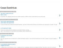 Tablet Screenshot of cosasesotericas.blogspot.com