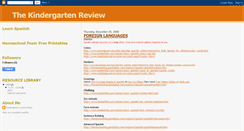 Desktop Screenshot of kindergartenonline.blogspot.com