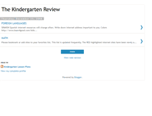 Tablet Screenshot of kindergartenonline.blogspot.com