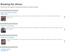 Tablet Screenshot of beakingthesilence.blogspot.com