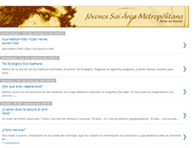 Tablet Screenshot of jovenessaimetropolitanos.blogspot.com