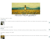 Tablet Screenshot of piecesfromaudrey.blogspot.com