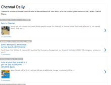 Tablet Screenshot of chennai-daily.blogspot.com