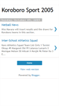 Mobile Screenshot of koroborosport2005.blogspot.com