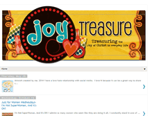 Tablet Screenshot of joytreasure.blogspot.com