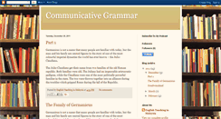 Desktop Screenshot of communicativegrammar4.blogspot.com