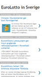 Mobile Screenshot of eurolotto-sverige.blogspot.com