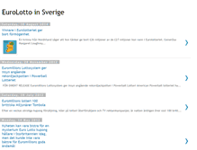 Tablet Screenshot of eurolotto-sverige.blogspot.com