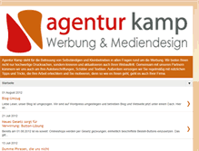 Tablet Screenshot of agentur-kamp.blogspot.com