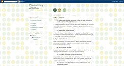 Desktop Screenshot of prestamoscreditos.blogspot.com