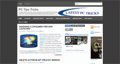 Desktop Screenshot of newpctrick.blogspot.com