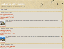 Tablet Screenshot of cyclingwithserendipity.blogspot.com