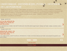 Tablet Screenshot of defensorpueblo.blogspot.com