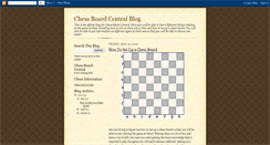 Desktop Screenshot of chessboardcentral.blogspot.com