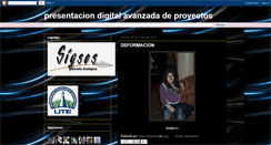 Desktop Screenshot of presentaciondigitalproyectos.blogspot.com