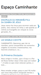 Mobile Screenshot of espacocaminhante.blogspot.com
