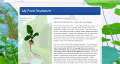 Desktop Screenshot of foodrevolutionary.blogspot.com