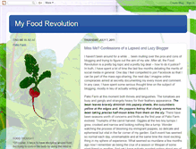 Tablet Screenshot of foodrevolutionary.blogspot.com