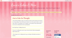 Desktop Screenshot of lauriscakesmore.blogspot.com