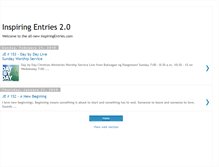 Tablet Screenshot of inspiringentries2.blogspot.com