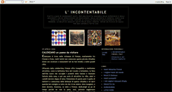 Desktop Screenshot of incontentabile.blogspot.com