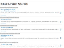 Tablet Screenshot of ozarkautotrail.blogspot.com