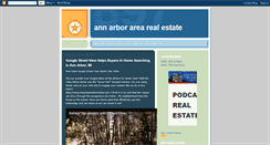 Desktop Screenshot of annarborrealestate.blogspot.com