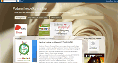 Desktop Screenshot of podarujkropelkenadziei.blogspot.com